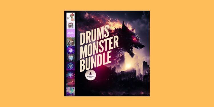 BPB Deal: Black Octopus Sound Drum Monster Bundle for $10