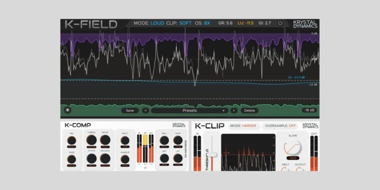Krystal Dynamics offers three new FREE plugins for macOS and Windows