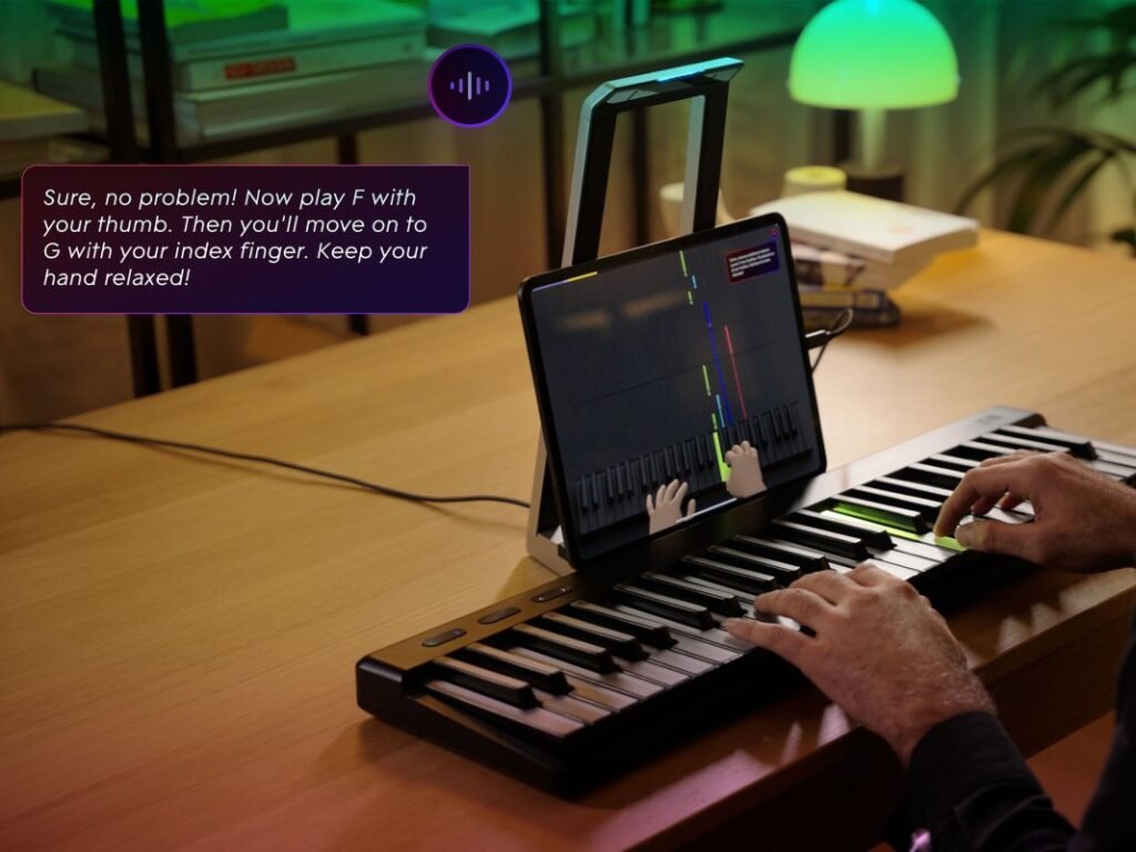 I tried ROLI's AI Music Coach — the tech works surprisingly well