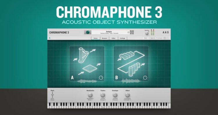 Save 50% on Chromaphone 3 synthesizer by Applied Acoustics Systems