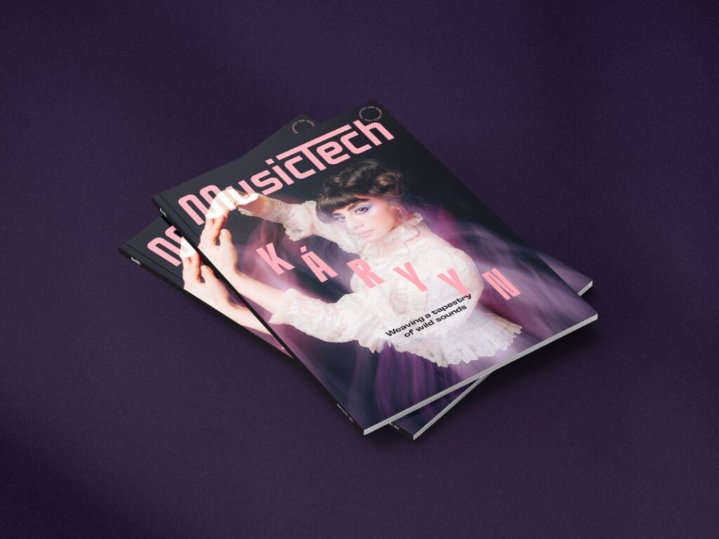 KÁRYYN is on the cover of MusicTech Magazine’s March/April 2026 issue
