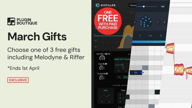 Diginoiz Distiller, Audiomodern Riffer & Celemony Melodyne 5 Essential