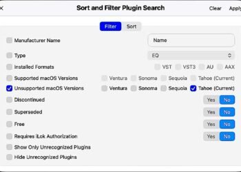 New Music Gear Monday: Plugin Station Audio Plugin Manager App