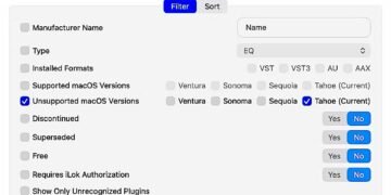 New Music Gear Monday: Plugin Station Audio Plugin Manager App