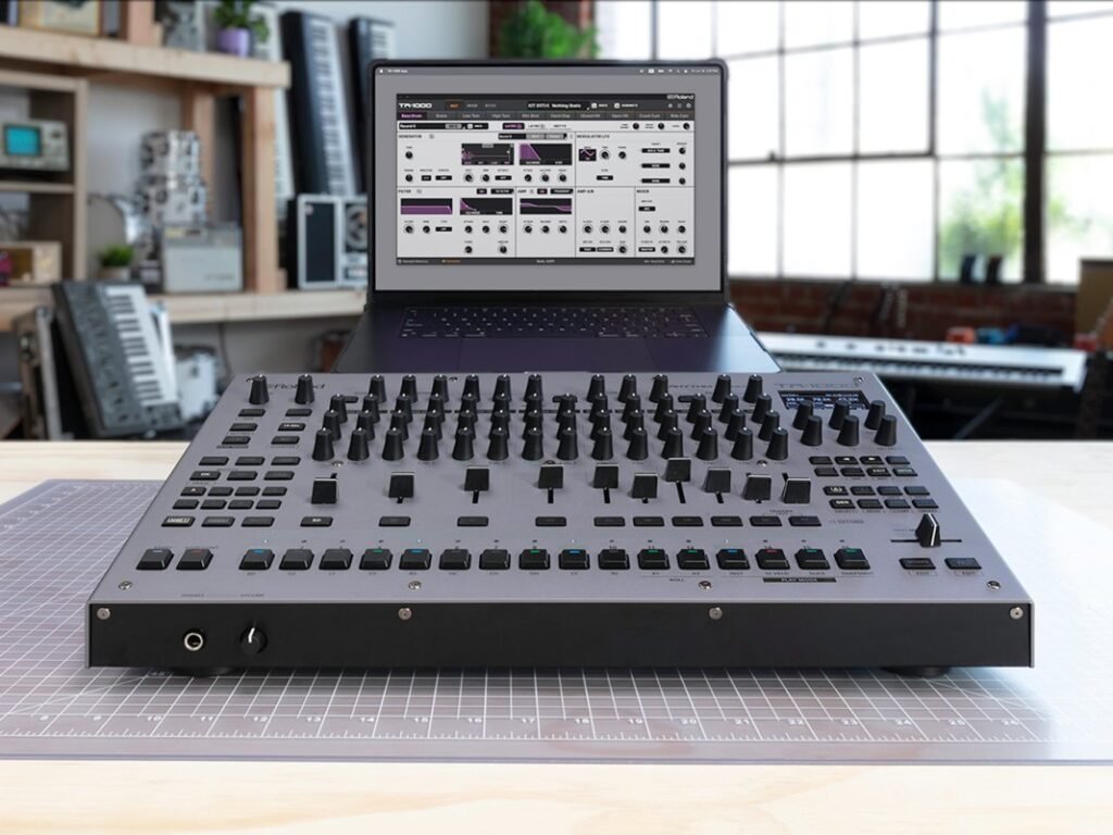 How I built a live track from scratch using only the Roland TR-1000