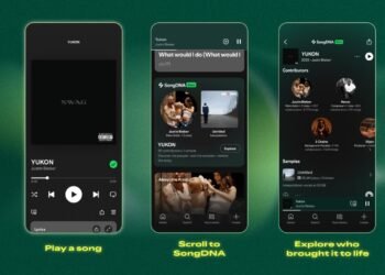 Spotify launches SongDNA in beta for Premium subscribers, tracing how songs connect through shared producers, samples and covers