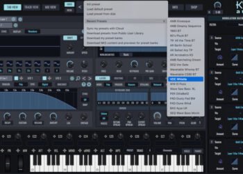 KV331 Audio updates SynthMaster 3 software synthesizer to v3.4.9