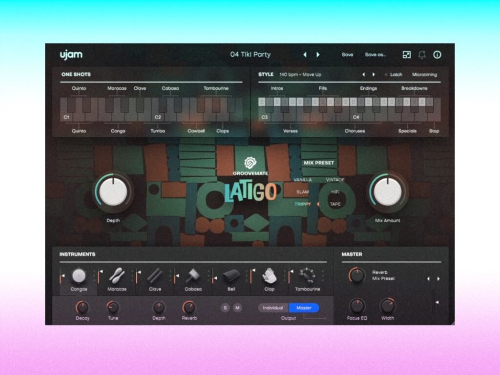 Add some Latin groove to your mix with UJAM's Groovemate LATIGO