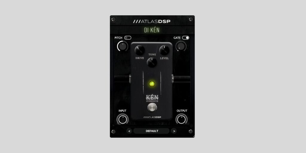 Atlas DSP DI KEN stompbox-style overdrive and pitch shifter plugin is FREE for a limited time