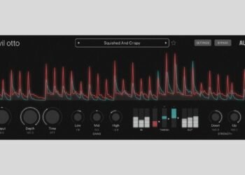 Audio Damage releases Evil Otto, a free OTT multiband compressor plugin