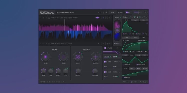 Baby Audio releases Grainferno granular synthesizer with intro price