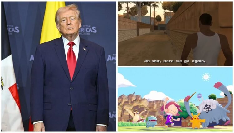 Trump White House Uses ‘Grand Theft Auto: San Andreas’ & ‘Pokémon Pokopia’ Memes To Push Iran War Propaganda & Terrible Policies Trump White House Uses ‘Grand Theft Auto: San Andreas’ & ‘Pokémon Pokopia’ Memes To Push Iran War Propaganda & Terrible Policies