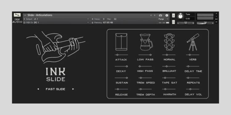 Get Ink Slide, a $60 Kontakt slide guitar library, FREE on Audio Plugin Deals Get Ink Slide, a $60 Kontakt slide guitar library, FREE on Audio Plugin Deals