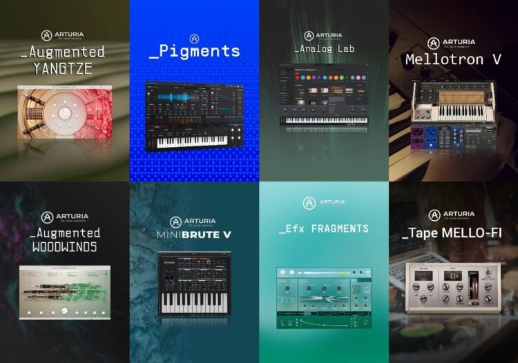 Save 50% on Arturia’s Pigments 7, Analog Lab V, Efx Fragments & more