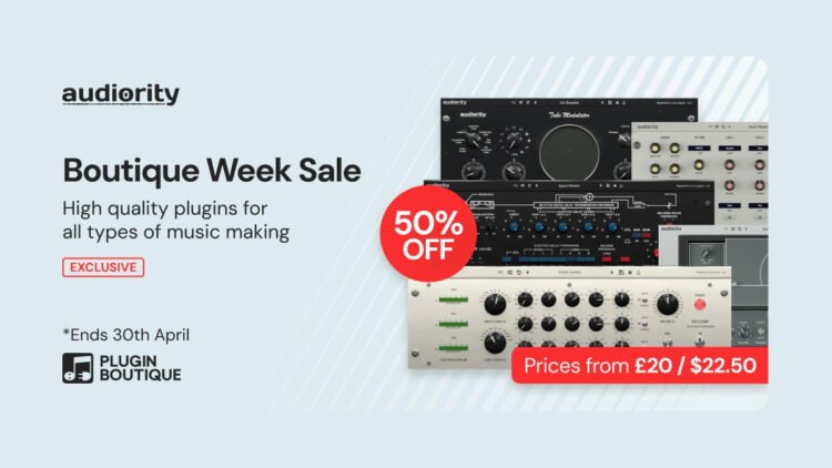Save 50% on effect plugins