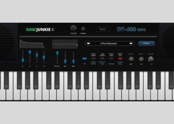 DAWJunkie releases DT-600 Mini, a FREE Casio MT-600 emulation plugin