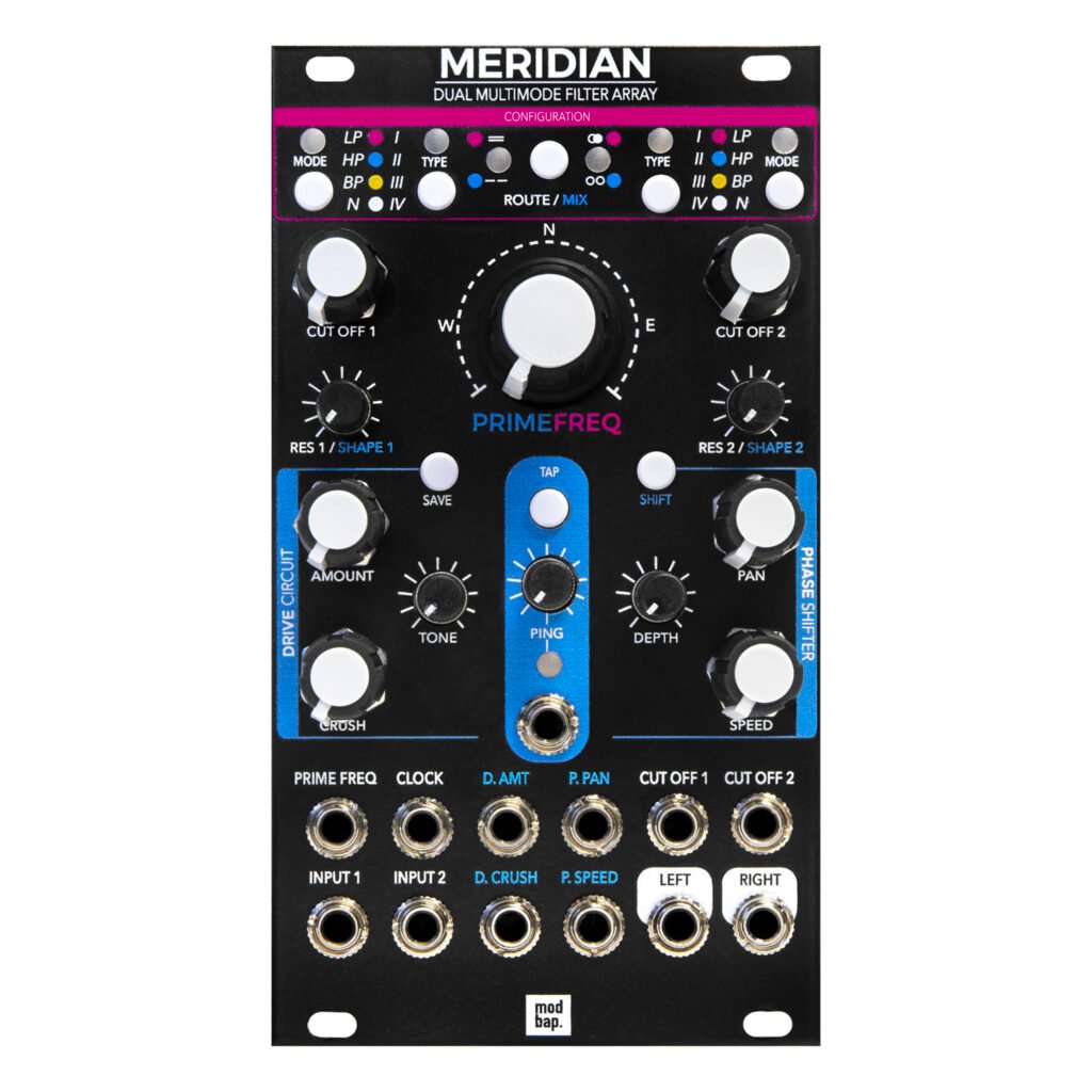 Modbap Modular Announces Meridian Dual Multimode Filter Array Module
