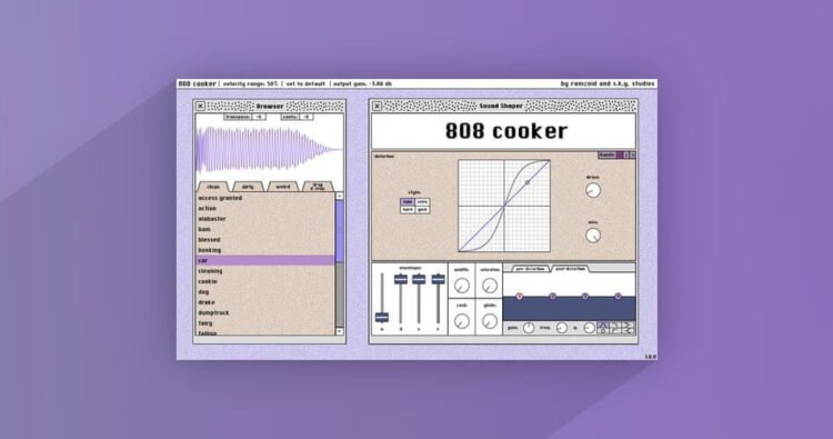 808 Cooker virtual instrument by Ramzoid on sale for $18 USD