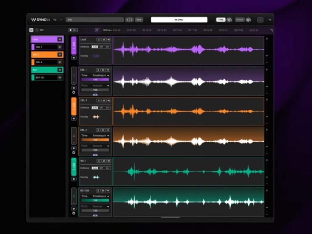 No ARA? No problem. Waves’ Sync Vx vocal alignment plugin is now compatible with all major DAWs