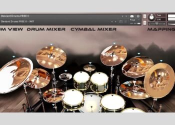 Chaos Tones releases Deviant Drums FREE II, a FREE acoustic drum kit for Kontakt Player
