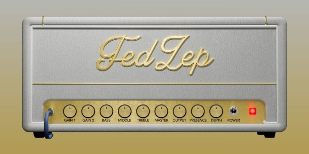 fedDSP releases fedZEP guitar amp plugin with two original amps, three pedals, and a full FX rack