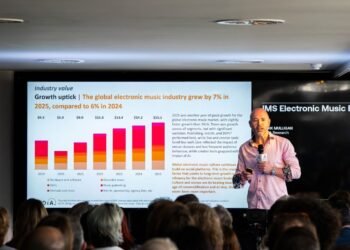 Electronic music industry grew to $15.1 billion in 2025, with tech house leading the Beatport sales