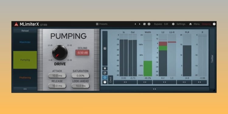 MeldaProduction MLimiterX is 90% OFF for BPB readers (only €10)