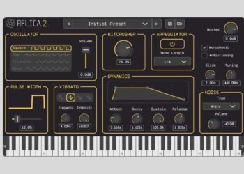 Hivetune releases Relica 2, a FREE 8-bit synthesizer plugin