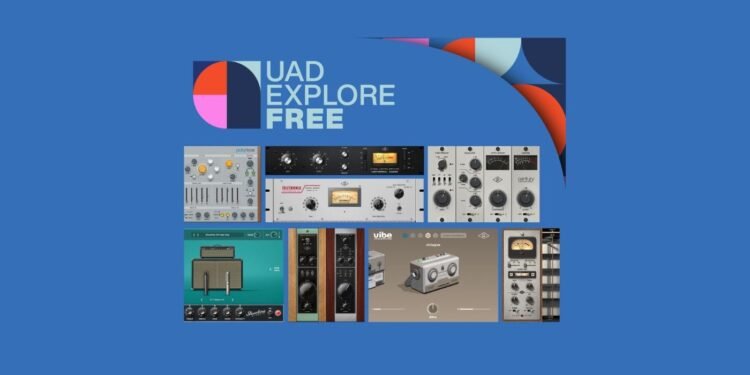 Universal Audio launches UAD Explore FREE plugin bundle with 8 plugins and the LUNA DAW