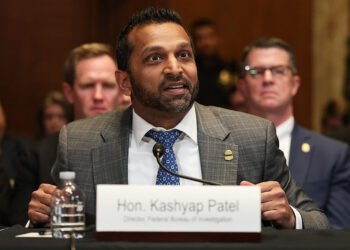 Krash Out Kash Patel Labeled “Public Concern” After Senate Hearing