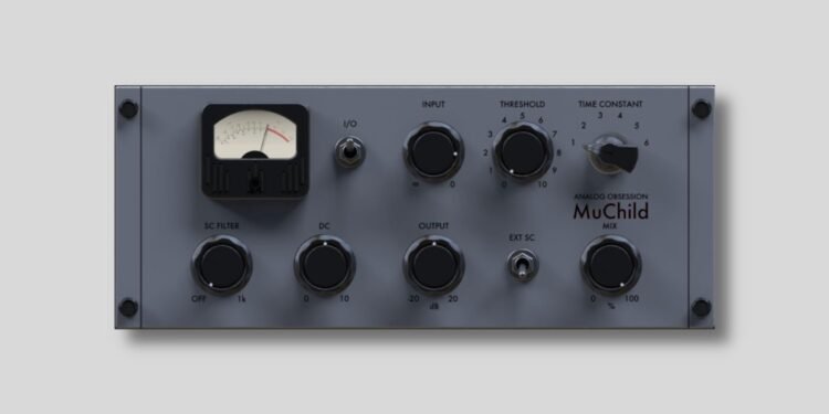 Analog Obsession releases MuChild, a FREE Fairchild 660 emulation plugin