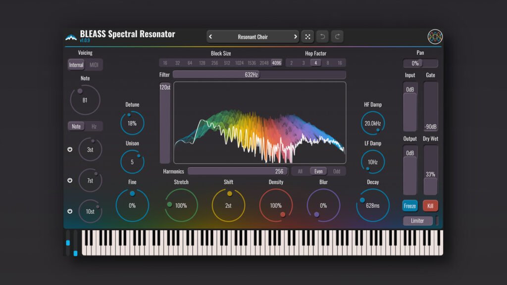 BLEASS launches Spectral Resonator effect plugin