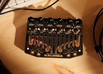 This kalimba is also a synthesizer – and combines the feel of an acoustic instrument with digital synthesis