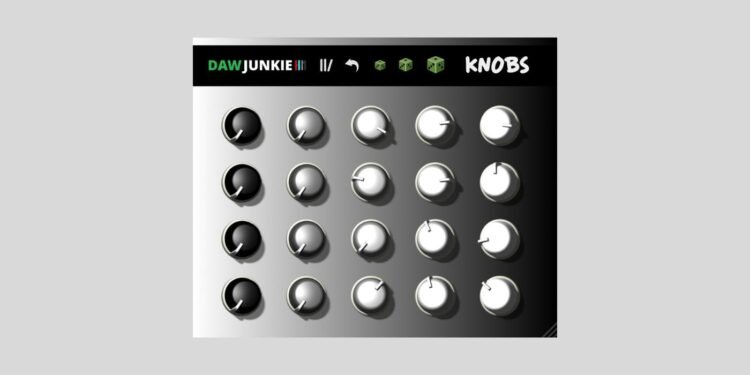 DAWJunkie releases Knobs, a FREE random-effects processor plugin
