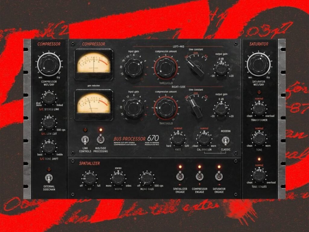 Softube’s new Bus Processor plugin brings you the “essence of the legendary 670” for just $99