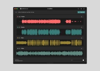 SoliderSound releases Go-Splitter, a FREE stem separation app for macOS and Windows