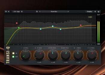 Transient-preserving EQ plugin by Three-Body Technology