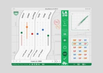 Goodhertz releases LA-210, a FREE compressor/clipper/saturation plugin