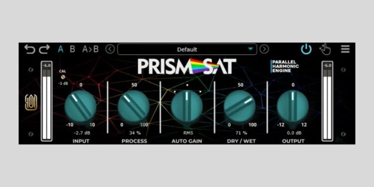 GARUC Audio releases Prism Sat, a FREE analog saturation plugin