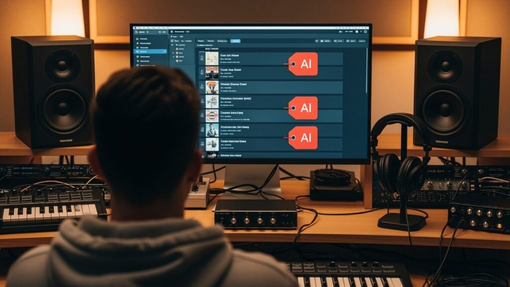 Listeners engage less deeply with music labeled as AI – even when it’s actually human-made, academic study finds