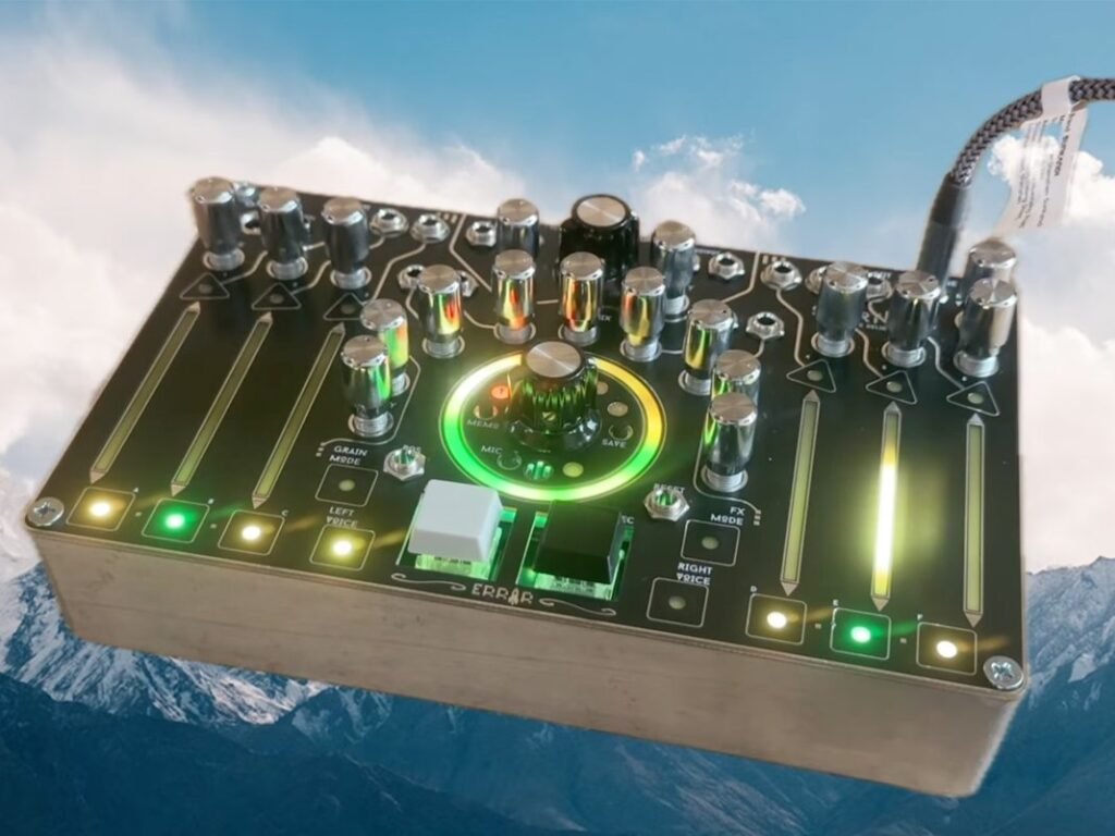 Check out this peculiar-looking string synth from This Is Not Rocket Science and Error Instruments
