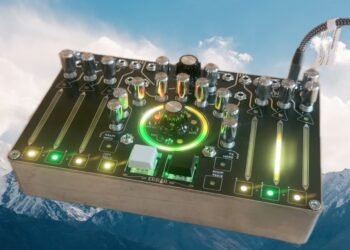 Check out this peculiar-looking string synth from This Is Not Rocket Science and Error Instruments