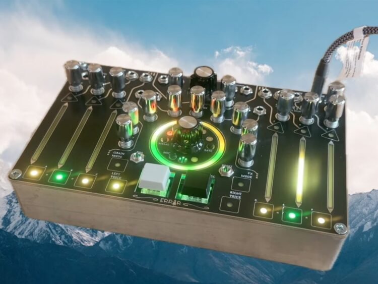 Check out this peculiar-looking string synth from This Is Not Rocket Science and Error Instruments