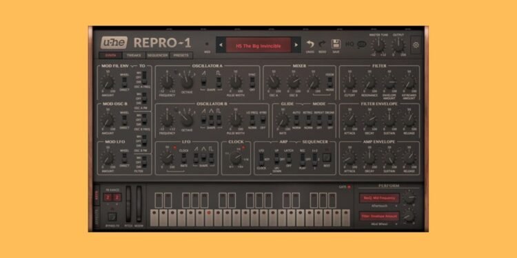 Get 30% off u-he Repro at Plugin Boutique for a limited time