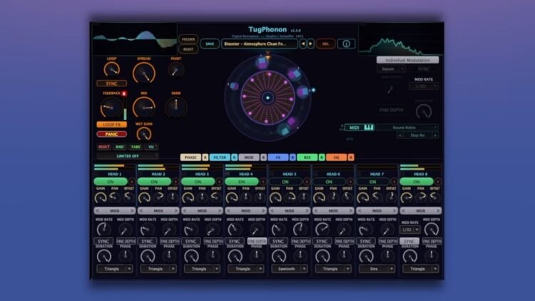 Tuğrul Akyüz updates TugPhonon rotating tape delay plugin to v1.3.0 Tuğrul Akyüz updates TugPhonon rotating tape delay plugin to v1.3.0