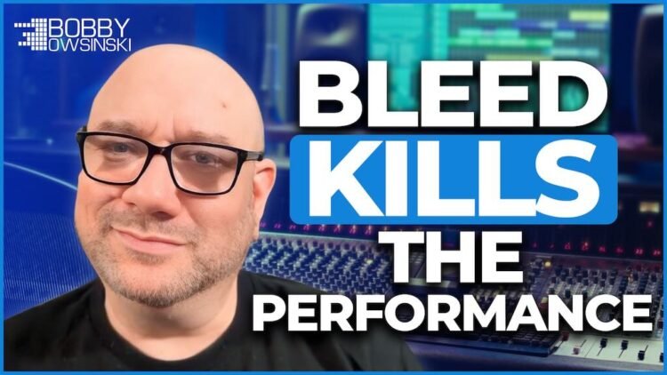 Erasing Leakage But Keeping The Drummer’s Performance DNA With Dr. Bill Evans On My Latest Podcast