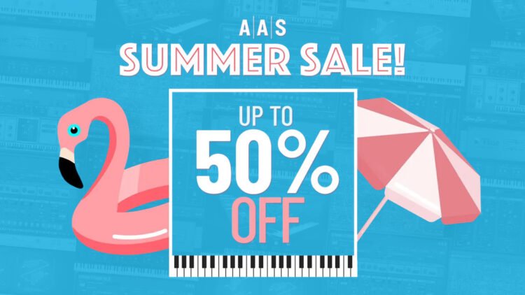 Save 50% on synth plugins, sound packs & bundles