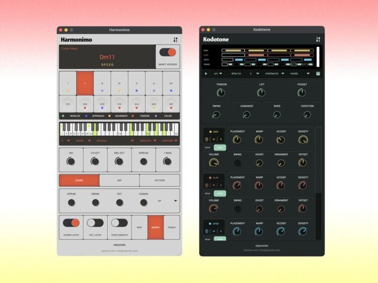 Clayworks, a new independent music tech project, has just launched with two new plugins Clayworks, a new independent music tech project, has just launched with two new plugins