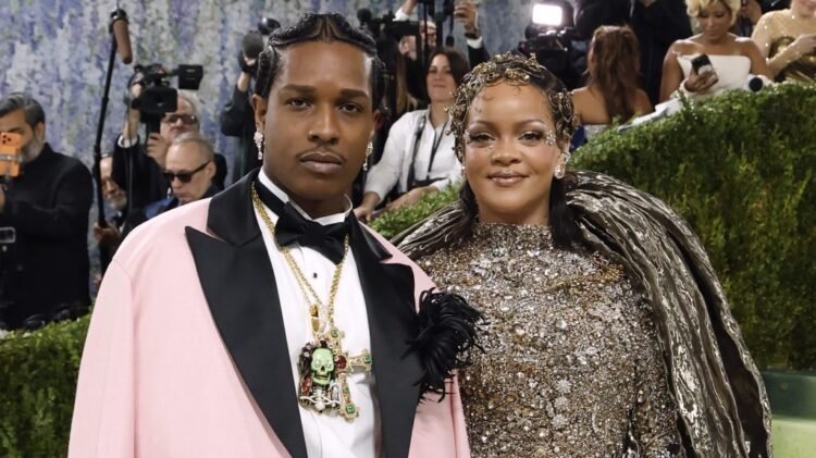 A$AP Rocky and Rihanna Celebrate VIBE Cover at Iconic Magazines A$AP Rocky and Rihanna Celebrate VIBE Cover at Iconic Magazines