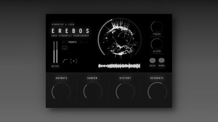 HydraTek launches Erebos performative cinematic audio effect plugin